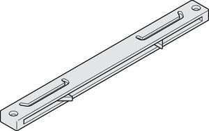 Häfele 403.50.903 Soft and Self-Closing Mechanism for Center Door, Slido R-Aluflex 80A, for door weight up to 40 kg (88 lbs.), for Door Weights up to 40 kg (88 lbs.)