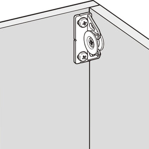 Häfele 262.94.024 Button-Fix™ - Panel Connector, Type 2, for 90° panels, Nylon
