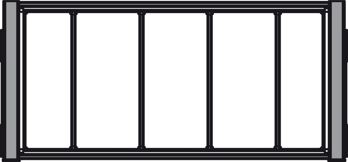 Häfele 807.77.012 TAG - Divided Lingerie Drawer, ENGAGE, Matte aluminum with slate fabric, 24" width