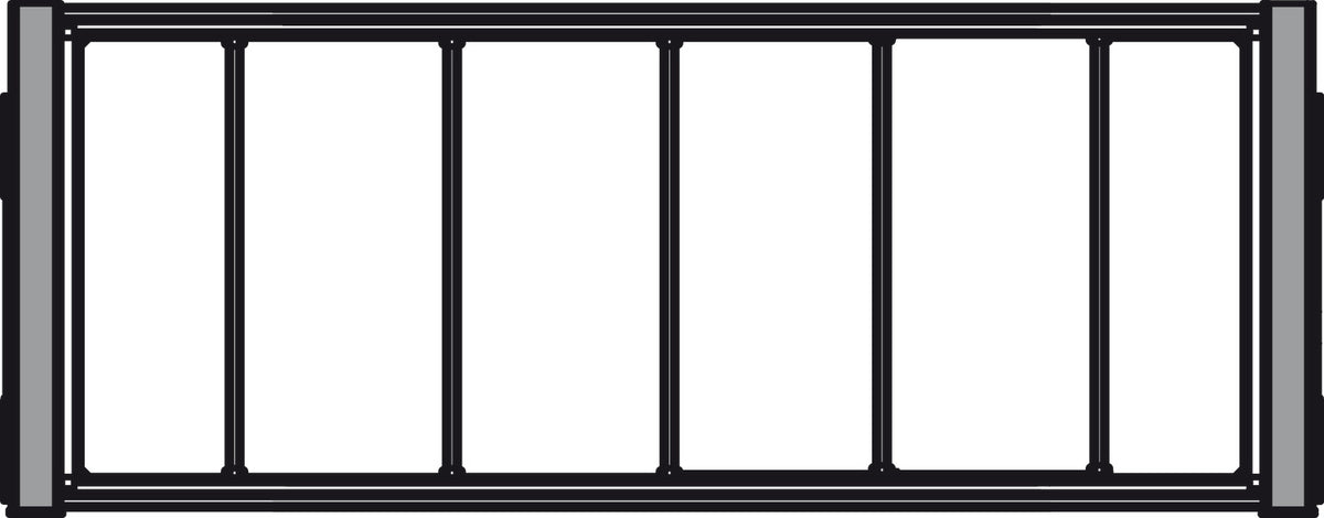 Häfele 807.77.012 TAG - Divided Lingerie Drawer, ENGAGE, Matte aluminum with slate fabric, 24" width