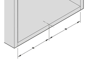 Häfele 372.91.470 Push-To-Open Door Catch, for Mounting in Drilled Hole, Ø 10 x 90 mm, Model: Type 1, ejection force 17–23 N, gray, similar to RAL 7035