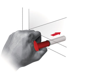 Häfele 356.12.099 K-Push Tech, Installation Tool, red