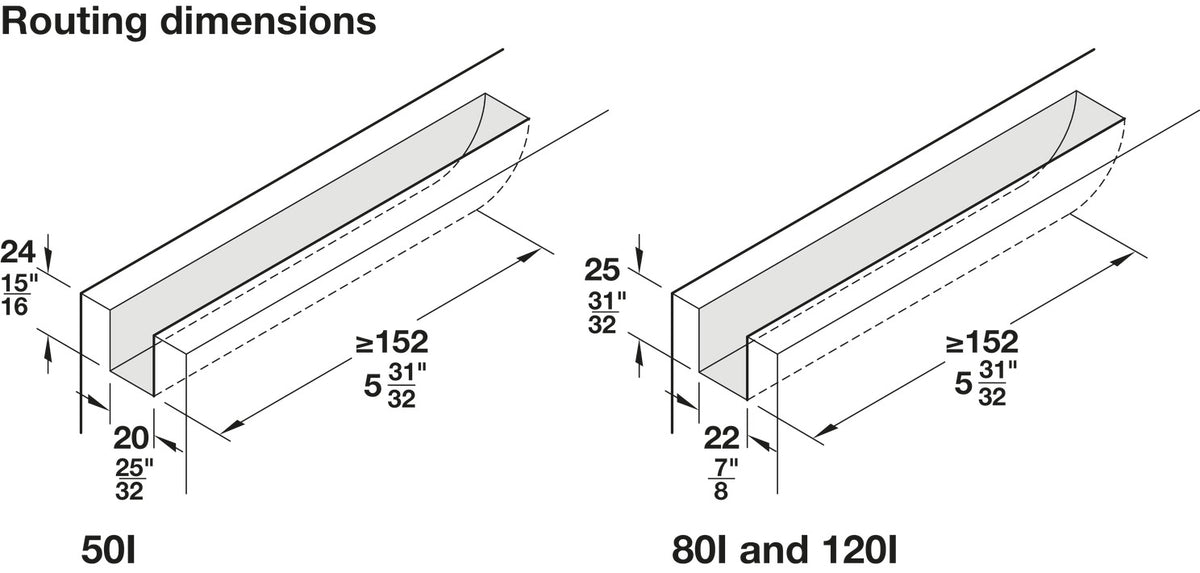 Häfele 940.44.004 Sliding Door Hardware, Slido D-Line11 50I / 80I / 120I, set without running track, for 1-leaf and 2-leaf wooden sliding doors, ceiling installation and wall mounting, door height adjustable, without soft and self closing mechanism, Door 