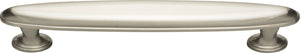 Atlas Homewares Austen Oval Pull 5 1/16 Inch (c-c) Brushed Nickel