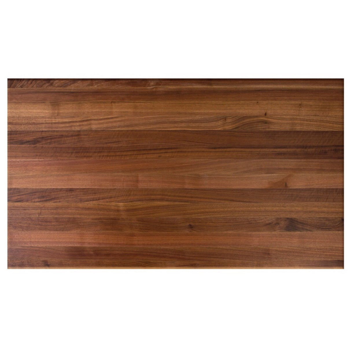 John Boos RTW-2430 Tuff VAR Finish Rectangular Walnut Butcher Block Top, 30 x 24 1 1/2 inch - Each.