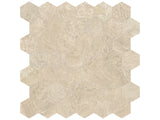 Anatolia Tile 2" Hex Impero Reale Honed Marble Mosaic 5001-0291-0 * 1 Sheet = .99 Sqft * Impero Reale Hexagon 2" Honed - premium natural stone mosaic tile from Anatolia Tile, available at PoshHaus showroom in Keene, NH