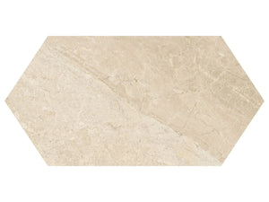 24 Inch Impero Reale Picket Honed Marble Tile - 12