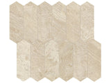 Anatolia Tile 2X6 Impero Reale Picket Honed Marble Mosaic 5001-0295-0 * 1 Sheet = .87 Sqft * Impero Reale Picket 2x6 Honed - premium natural stone mosaic tile from Anatolia Tile, available at PoshHaus showroom in Keene, NH