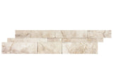 Anatolia Tile 6X24 Marble Impero Reale Split Face Stone Wall Panels 72-608  - premium natural stone mosaic tile from Anatolia Tile, available at PoshHaus showroom in Keene, NH