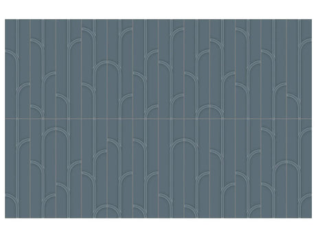 Anatolia Geometra 3X12 Ivy Ink Glossy Ceramic Wall Tile 4000-0306-0 Ink Ivy 3x12 - premium natural stone mosaic tile from Anatolia Tile, available at PoshHaus showroom in Keene, NH
