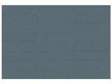 Anatolia Geometra 3X12 Maze Ink Glossy Ceramic Wall Tile 4000-0300-0 Ink Maze 3x12 - premium natural stone mosaic tile from Anatolia Tile, available at PoshHaus showroom in Keene, NH
