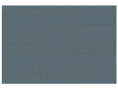 Anatolia Geometra 3X12 Maze Ink Glossy Ceramic Wall Tile 4000-0300-0 Ink Maze 3x12 - premium natural stone mosaic tile from Anatolia Tile, available at PoshHaus showroom in Keene, NH