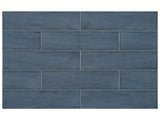 Anatolia Tile 3X12 Teramoda Ink Glossy 4000-0253-0 Ink - premium natural stone mosaic tile from Anatolia Tile, available at PoshHaus showroom in Keene, NH