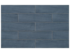 Anatolia Tile 3X12 Teramoda Ink Glossy 4000-0253-0 Ink - premium natural stone mosaic tile from Anatolia Tile, available at PoshHaus showroom in Keene, NH