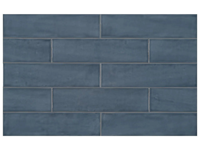 Anatolia Tile 3X12 Teramoda Ink Glossy 4000-0253-0 Ink - premium natural stone mosaic tile from Anatolia Tile, available at PoshHaus showroom in Keene, NH