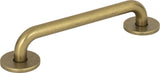 Atlas Homewares Dot Pull 5 1/16 Inch (c-c) Vintage Brass