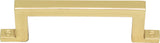 Atlas Homewares Campaign Bar Pull 3 Inch (c-c) Polished Brass