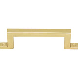 Atlas Homewares Campaign Bar Pull 3 Inch (c-c) Polished Brass
