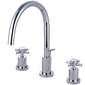 Kingston Brass KS8921DX 8 in. Widespread Bathroom Faucet, Polished Chrome