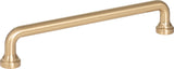 Atlas Homewares Malin Pull 6 5/16 Inch (c-c) Warm Brass
