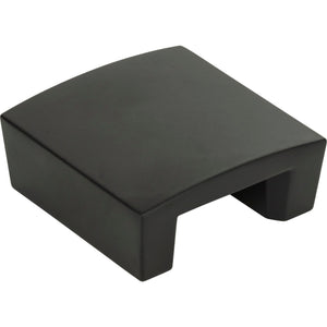 Atlas Homewares Centinel Solid Knob 1 1/4 Inch (c-c) Matte Black