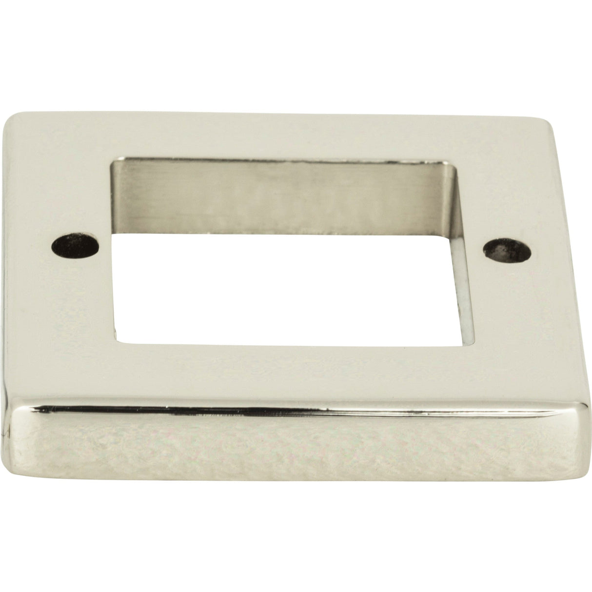 Atlas Homewares Tableau Square Base 1 7/16 Inch Polished Nickel