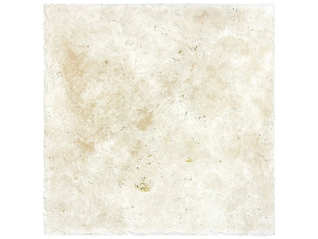 Anatolia Tile 16X16 Travertine Chiseled & Brushed Ivory Stone Tile 73-506  - premium natural stone mosaic tile from Anatolia Tile, available at PoshHaus showroom in Keene, NH