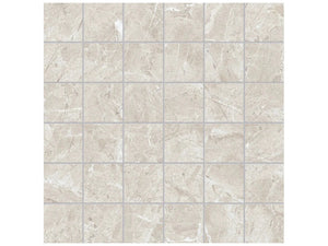 Anatolia Tile 2X2 Regency Ivory Matte 36 Piece Porcelain Mosaics. 1 Sheet = 1.16 Sq. Ft. 4501-0216-0 (63-510) Ivory 2x2 - premium natural stone mosaic tile from Anatolia Tile, available at PoshHaus showroom in Keene, NH