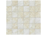 Anatolia Tile 2X2 Malena Ivory 36 Piece Matte Ceramic Mosaics. 1 Sheet = 1.16 Sq. Ft. 4001-0021-0 (46-172) Ivory 2x2 - premium natural stone mosaic tile from Anatolia Tile, available at PoshHaus showroom in Keene, NH