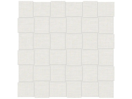 Anatolia Tile 2X2 Basketweave Belgian Linen Ivory Porcelain Mosaics. 1 Sheet = .96 Sq. Ft. 4501-0029-1 (69-566) Ivory Basketweave 2x2 - premium natural stone mosaic tile from Anatolia Tile, available at PoshHaus showroom in Keene, NH