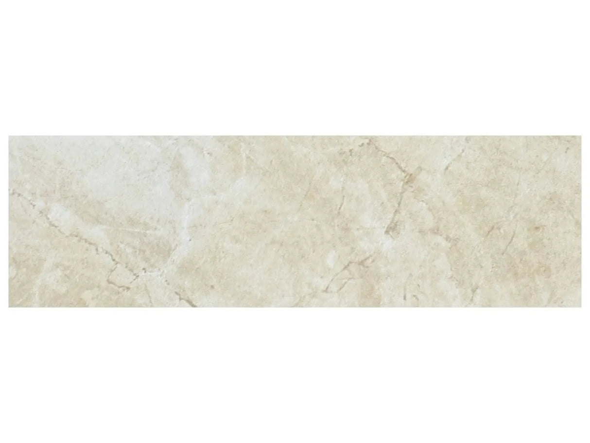 Anatolia Tile 3X10 Bullnose Malena Ivory Glossy Ceramic Trim 56-053  - premium natural stone mosaic tile from Anatolia Tile, available at PoshHaus showroom in Keene, NH