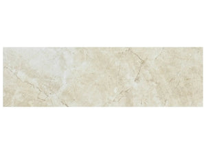 Anatolia Tile 3X10 Bullnose Malena Ivory Glossy Ceramic Trim 56-053  - premium natural stone mosaic tile from Anatolia Tile, available at PoshHaus showroom in Keene, NH