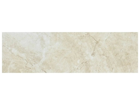 Anatolia Tile 3X10 Bullnose Malena Ivory Glossy Ceramic Trim 56-053  - premium natural stone mosaic tile from Anatolia Tile, available at PoshHaus showroom in Keene, NH