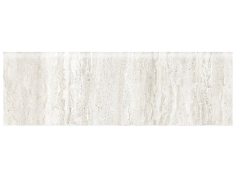 Anatolia Tile 3X10 Bullnose Precept Ivory Glossy Porcelain Trim 56-512  - premium natural stone mosaic tile from Anatolia Tile, available at PoshHaus showroom in Keene, NH