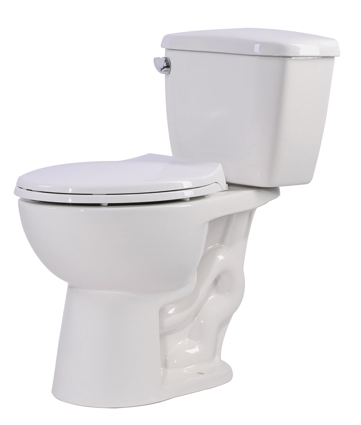 ANZZI T1-AZ065 Talos 2-piece 1.28 GPF Single Flush Elongated Toilet in White