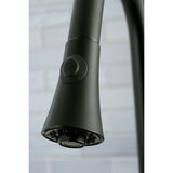 Gourmetier LS8720DL Concord Single-Handle Pull-Down Kitchen Faucet, Matte Black