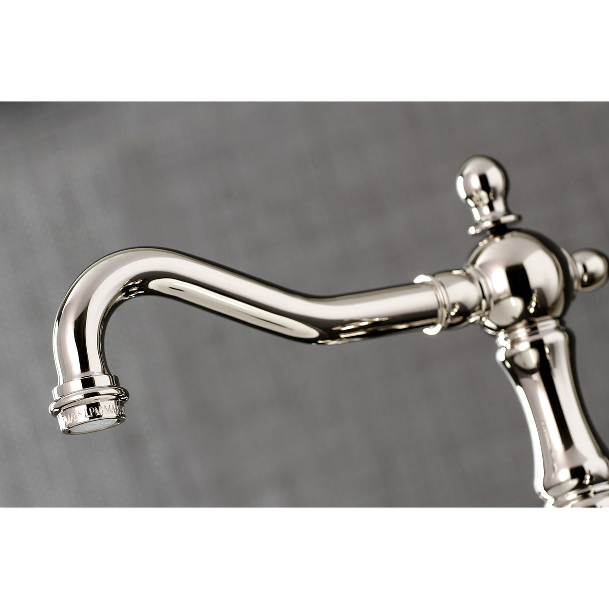 Kingston Brass KS1976BX 8 in. Widespread Bathroom Faucet, Polished Nickel