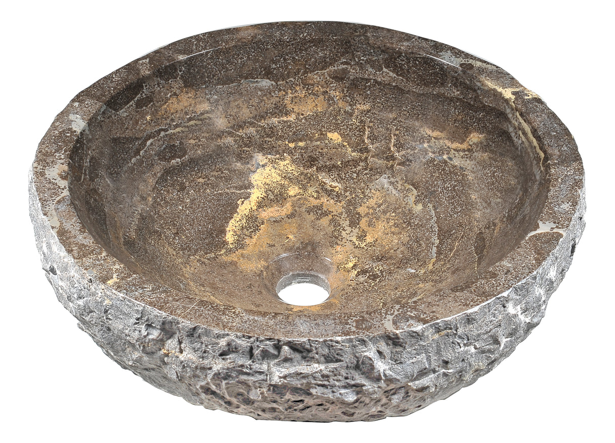 ANZZI LS-AZ8163 Dusk Vessel Sink in Blue Stone