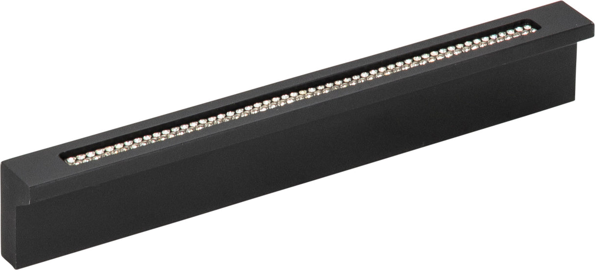 Atlas Homewares Crystal Bar Inset Thin Pull 3 3/4 Inch (c-c) Matte Black