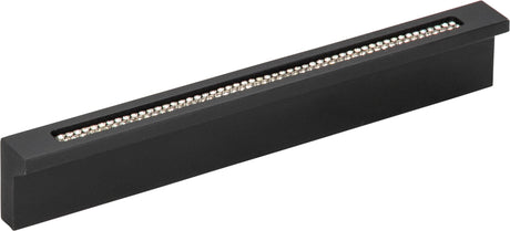 Atlas Homewares Crystal Bar Inset Thin Pull 3 3/4 Inch (c-c) Matte Black