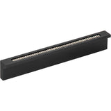 Atlas Homewares Crystal Bar Inset Thin Pull 3 3/4 Inch (c-c) Matte Black
