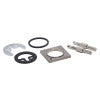 ALFI brand AB1229-BN Brushed Nickel Square Single Lever Bathroom Faucet