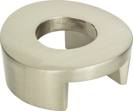 Atlas Homewares Centinel Round Knob 1 1/4 Inch (c-c) Brushed Nickel