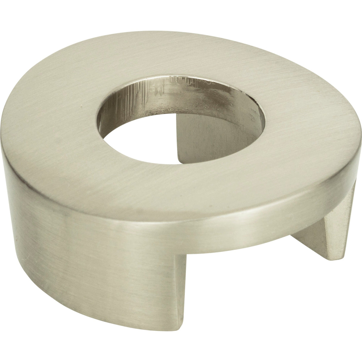 Atlas Homewares Centinel Round Knob 1 1/4 Inch (c-c) Brushed Nickel
