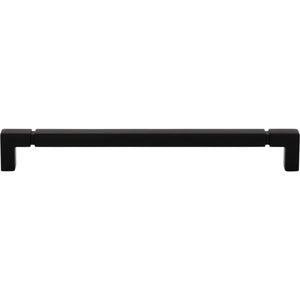 Top Knobs TK3225 Langston Pull 8 13/16 Inch Center to Center - Flat Black