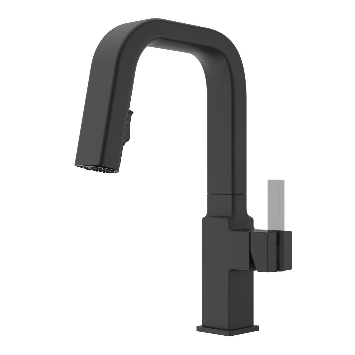 Verve 1-Handle Pull-Down Kitchen Faucet in Spot Defense Matte Black