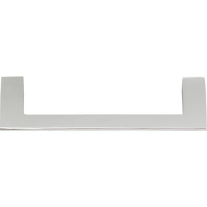 Atlas Homewares Angled Drop Pull 5 1/16 Inch (c-c) Polished Chrome