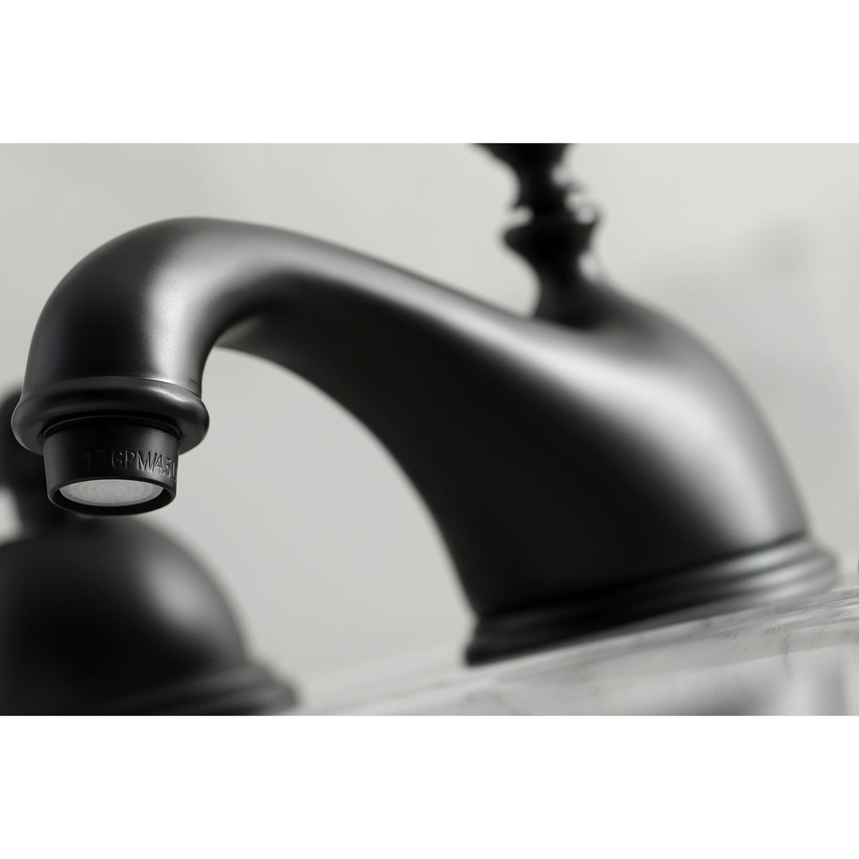 Kingston Brass KS3960PX 8 in. Widespread Bathroom Faucet, Matte Black