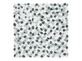 Anatolia Cabana Jade Blend Pebble Tumbled Marble Mosaic - 1 Sheet = 1 Sqft 5001-0458-0 Jade Blend - premium natural stone mosaic tile from Anatolia Tile, available at PoshHaus showroom in Keene, NH