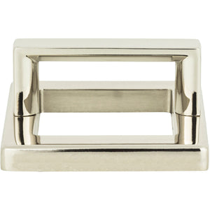 Atlas Homewares Tableau Square Base and Top 1 13/16 Inch (c-c) Polished Nickel